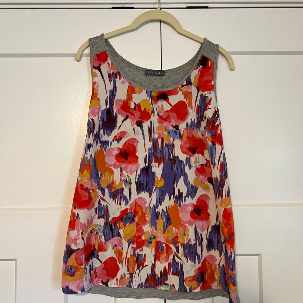 Floral Print Women's Top